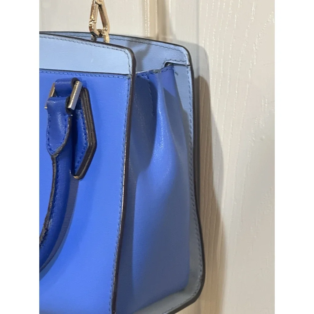 Michael Kors Mott‎ Medium Messenger Bag Colorblock Blue